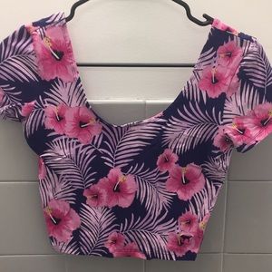 Hawaiian crop top